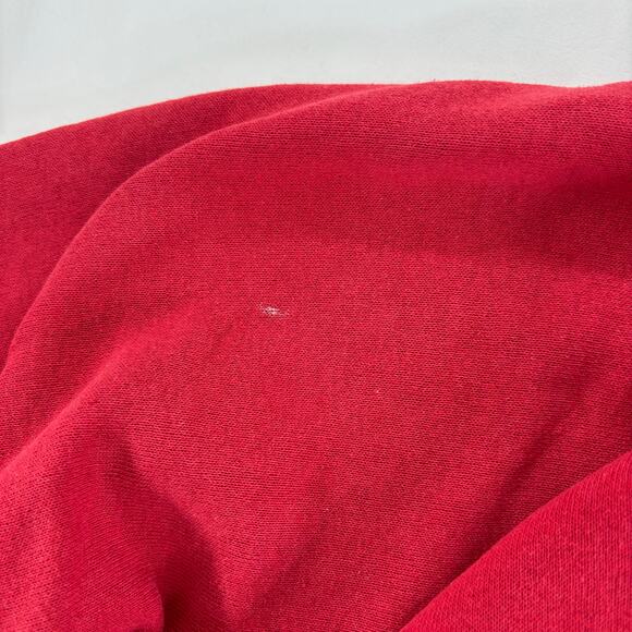 Vintage 80s Wisconsin Badgers Hoodie Mens Large University of Madison Sweatshirt - Picture 5 of 10